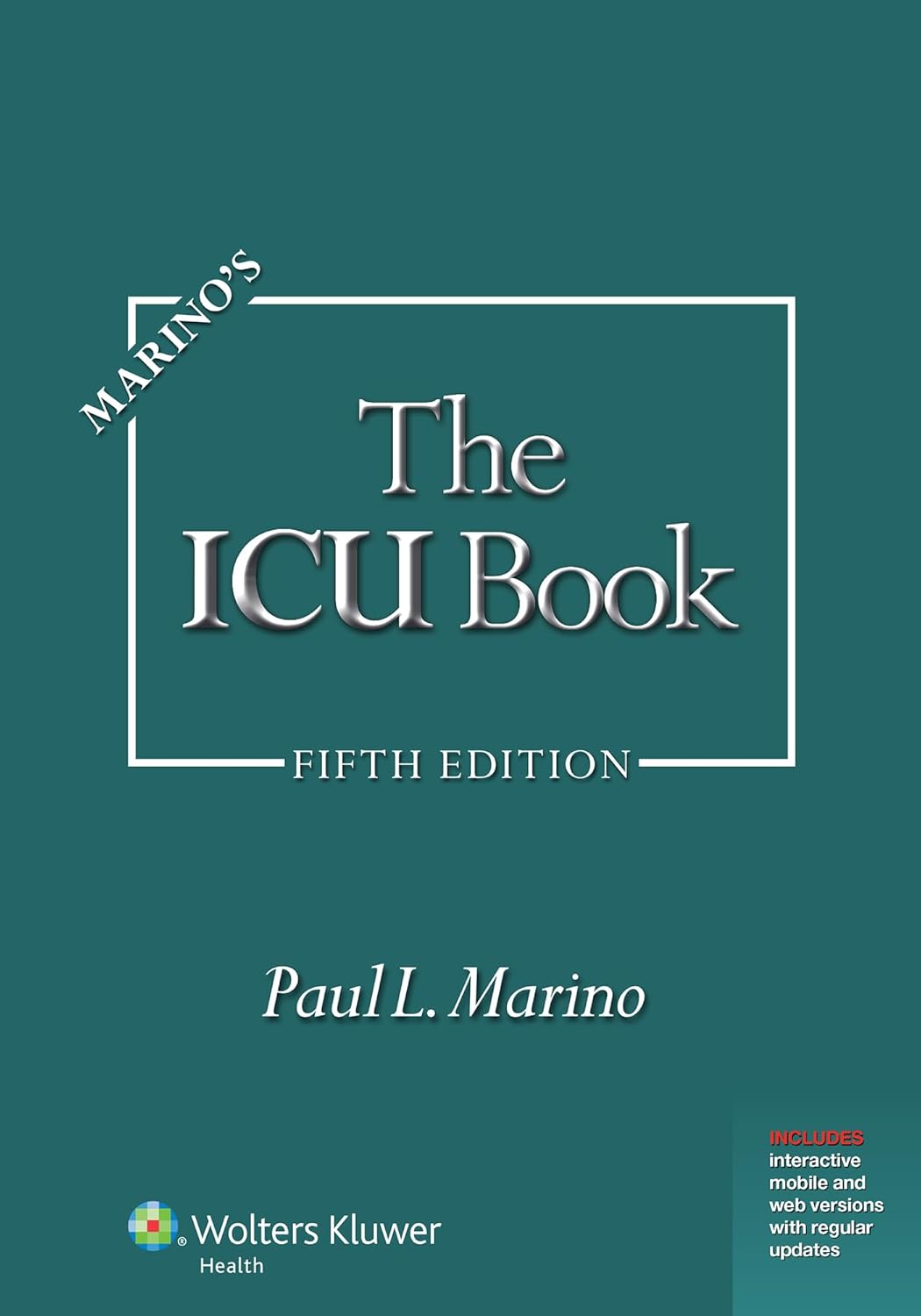 Marino's the ICU Book cover