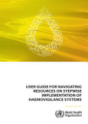 User guide for navigating resources on stepwise implementation of haemovigilance systems